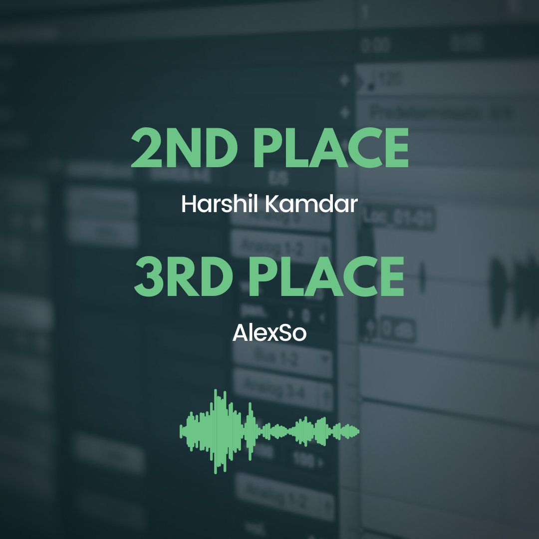 Here are the results from the <a href="/ReOrderDJ/">ReOrder</a> Collab Contest with <a href="/Armada/">Armada Music</a>! 🚀 

Huge congratulations to First Effect for winning, and big respect to Harshil Kamdar for locking in 2nd place, and to AlexSo for locking in 3rd place! 💚