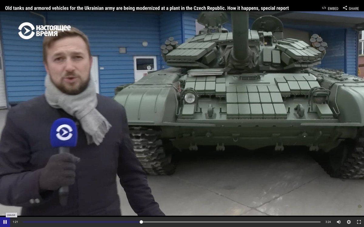 圖 捷克軍火商正在幫烏克蘭整備T-72坦克
