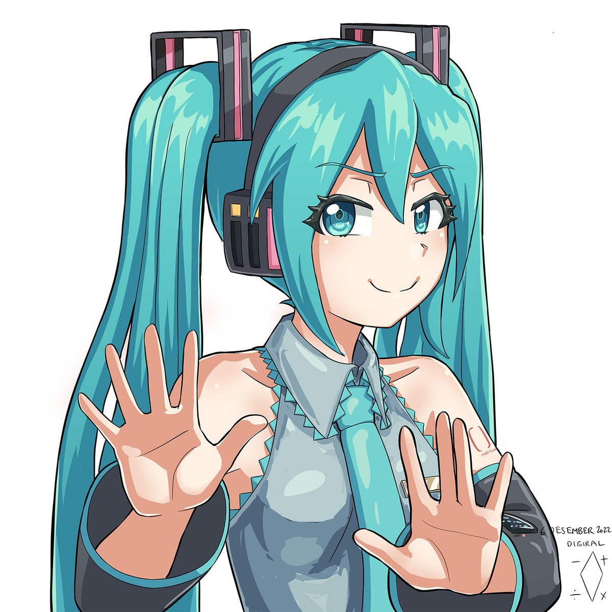 HatsuneMiku #初音ミク No Thanks feat. Hatsune Miku