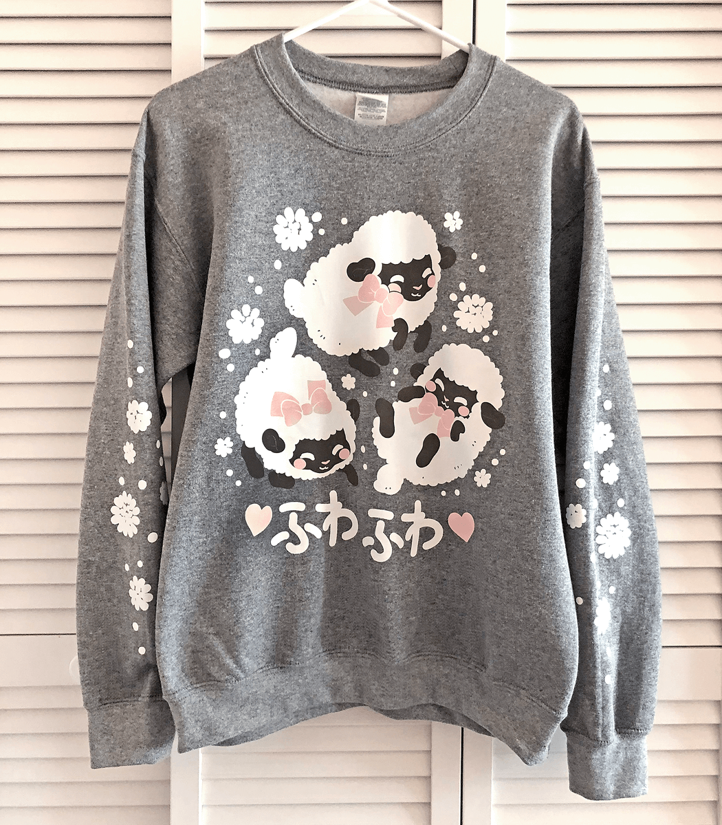 「Warm & cozy Fuwafuwa Sheep sweatshirts a」|✿ Celesse ✿のイラスト