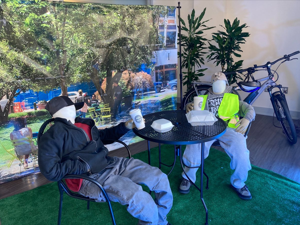 movesafedurham's tweet photo. You may see some familiar items in this window display at the new Bullpen social district of Downtown Durham. If you spotted the Bull E-Bike, Safety Vest, and Helmet, you've got a good eye! Check out this display to get a close-up look at our e-bike and accessories.#WaytoGoDurham https://t.co/x2nzDIIeTD