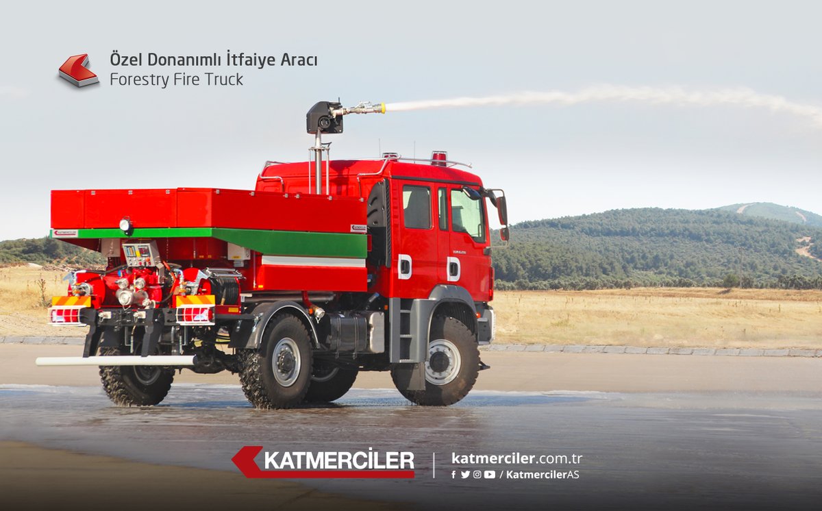 KatmercilerAS's tweet photo. Özel Donanımlı İtfaiye Aracı / Forestry Fire Truck
#Katmerciler #itfaiyearaçları #itfaiye #yangınsöndürme #ormanitfaiye #forestfiretruck #forestfire #firetruck #firefightingvehicles #firefighter #firedepartmant #firedept #fire #firefighting #forest #forestry #firerescue #4x4 https://t.co/BmqJa1AwuN