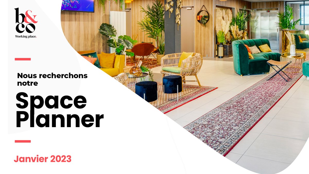 #JOB Nous recherchons notre space planner à <a href="/bureauxandcoFR/">Bureaux & Co</a> fr.indeed.com/Emplois-Space-… #decoration #architecture #coworking 
<a href="/elinya34/">El ouachmi nordine</a>