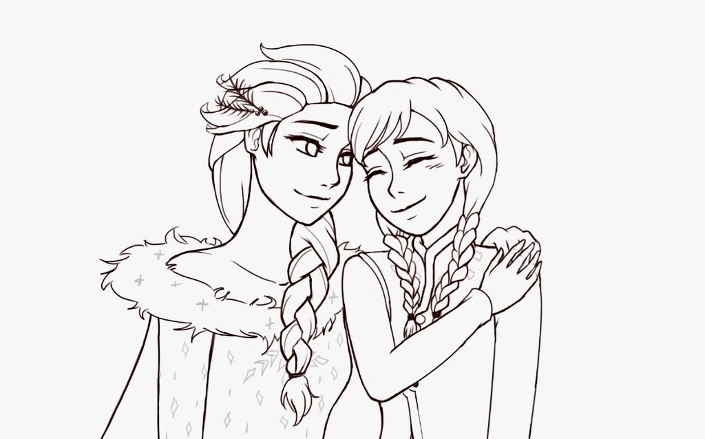 berrybushes11's tweet photo. When we're together I'll forever feel at home #frozen #elsa #anna #art #snowsisters #queenelsa #princessanna https://t.co/Z4ClNZkiO3