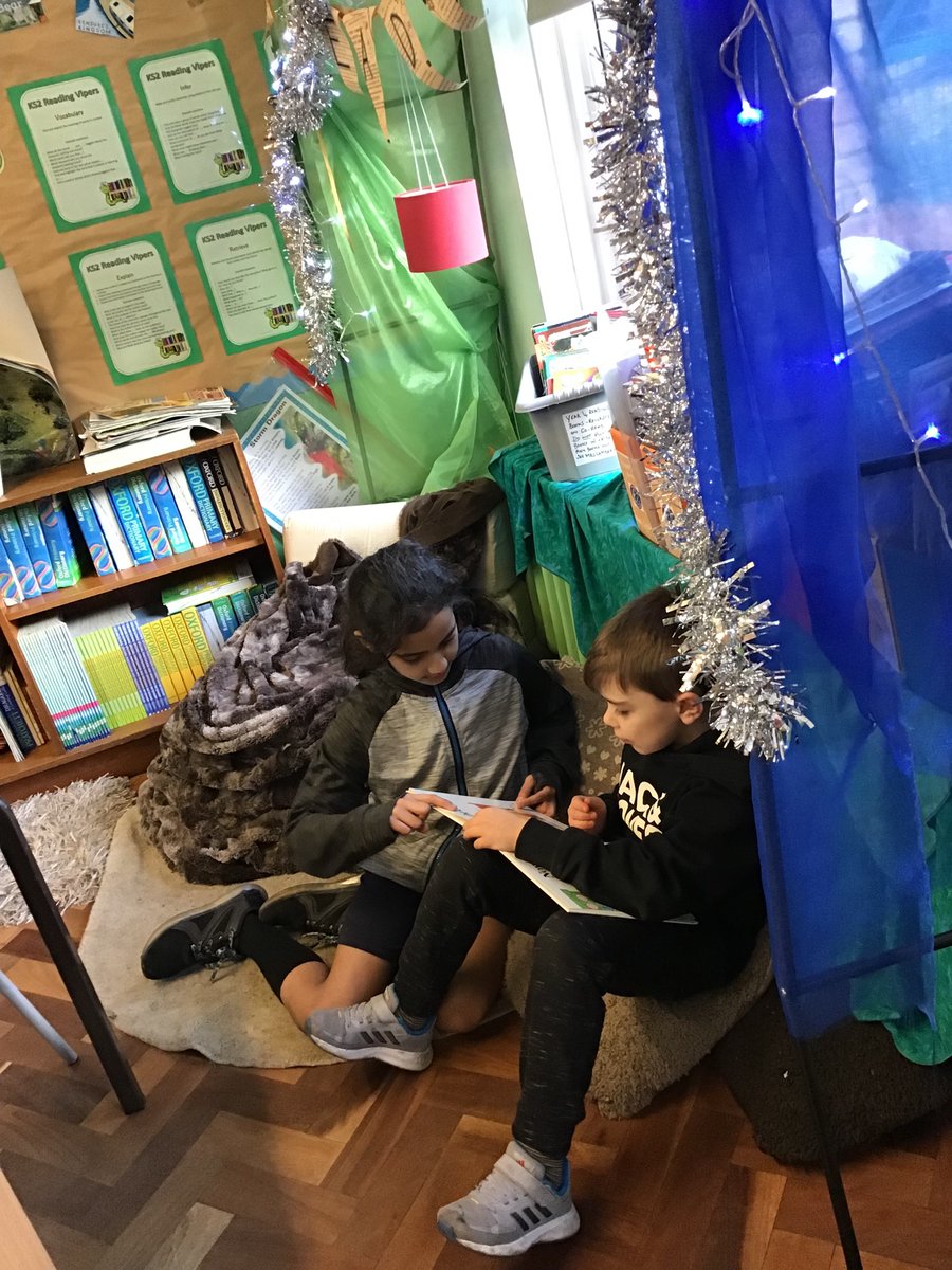Some cosy reading time. #nurture #together #StJohnsCurriculum