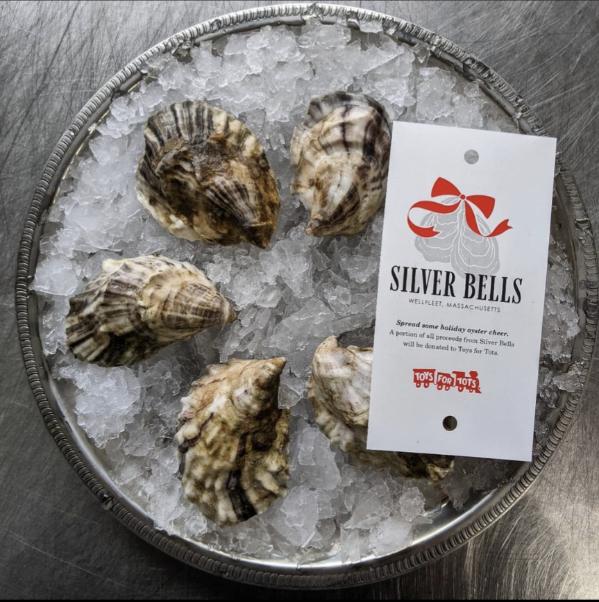In an effort to spread more joy to children in need this holiday season, a portion of proceeds from Silver Bell Oysters will be donated to Toys for Tots.

Silver Bells are available for pick up in Boston just about every weekday in December. Pre-order yours today via link in bio.