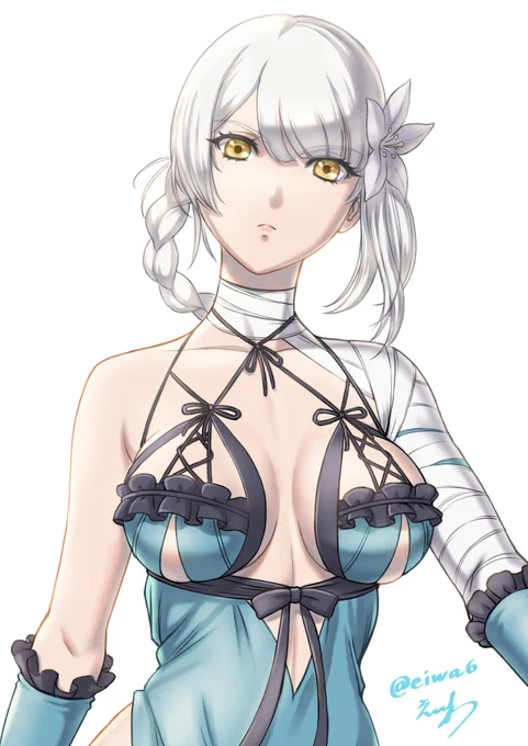 #今年も残りわずかなので今年一番伸びた絵を貼る見た絵描きさんも強制でやる  #NieR #NieRReplicant
今年はこのカイネでした✨ 