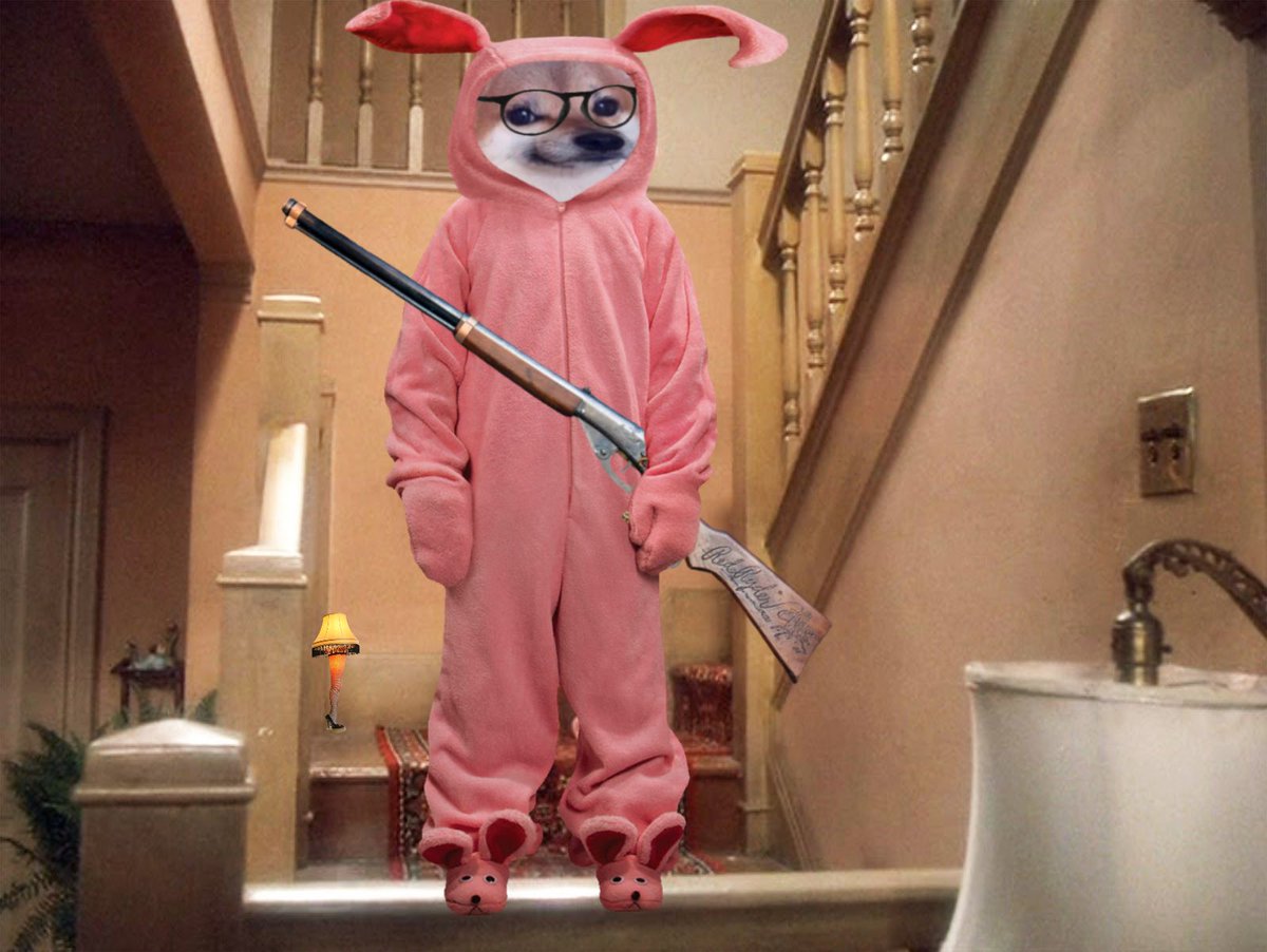 Ballin_tine's tweet image. Ralphie got what he wanted for Christmas, let’s help some others get their own Christmas Story. Day 6 of the  #NAFO Forgers advent calendar auction. Highest bidder with proof of donation to renegaderelief.org by 9am EST on 12/7 officially owns this fella. Help Ukraine 😍