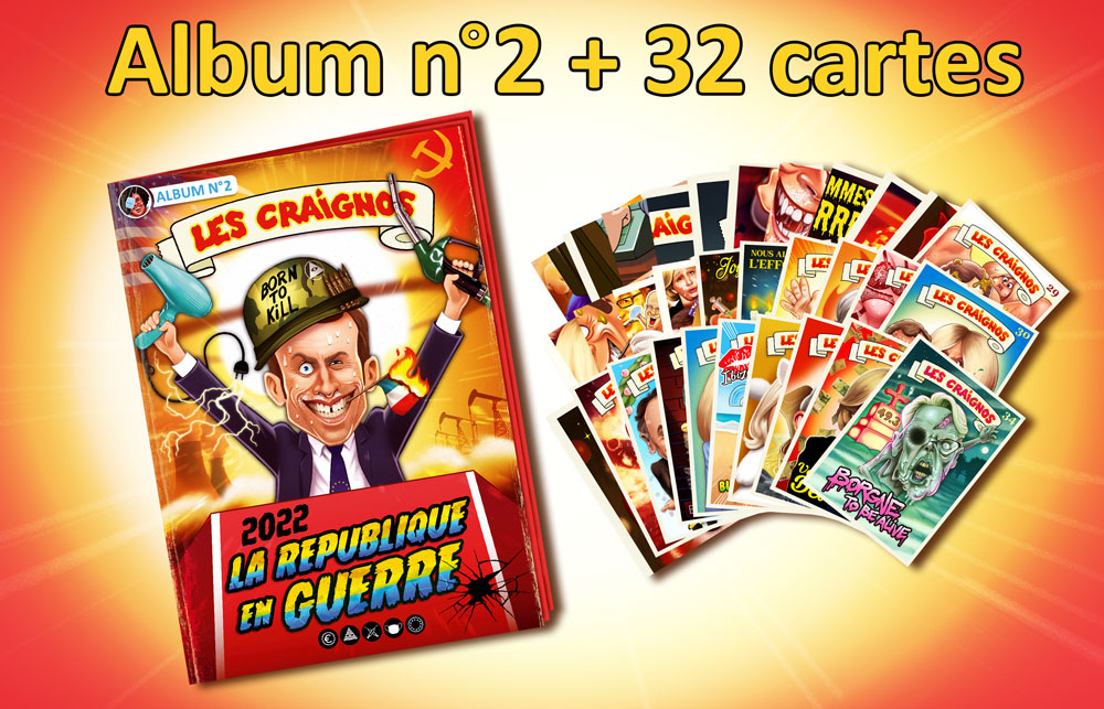 les_craignos's tweet photo. Salut à tous ! L'album n°2 est là !! Disponible sur le site https://t.co/xW7y3GVffM Retrouvez les punchlines de nos CRAIGNOS de l'année 2022 ! https://t.co/JUFIft0KUs
