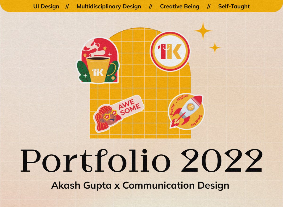 savvy_akash's tweet photo. Hola People 👋
Sharing my portfolio as a communication designer. 
 https://t.co/ydqoB4OhPY
Feedback appreciated 🙂 https://t.co/DVUMT4L4By