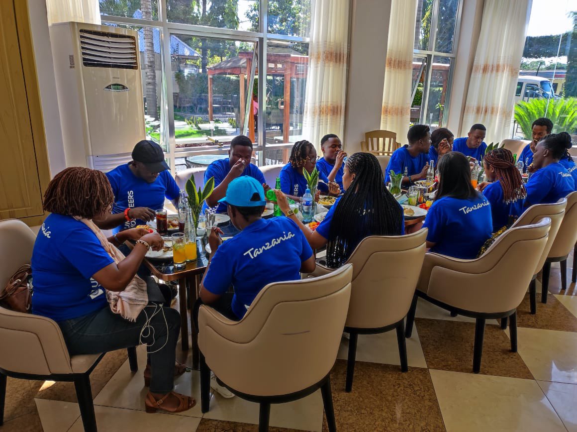 UNVTanzania's tweet photo. What does #solidarity look like for UN #Volunteers?
Thank you Tanzania team. It was such a great way to wind up the year 2022.
#TogetherActNow
#UNVTZ
@c_mwamanga @UNVTanzania https://t.co/3MK71bQjDL