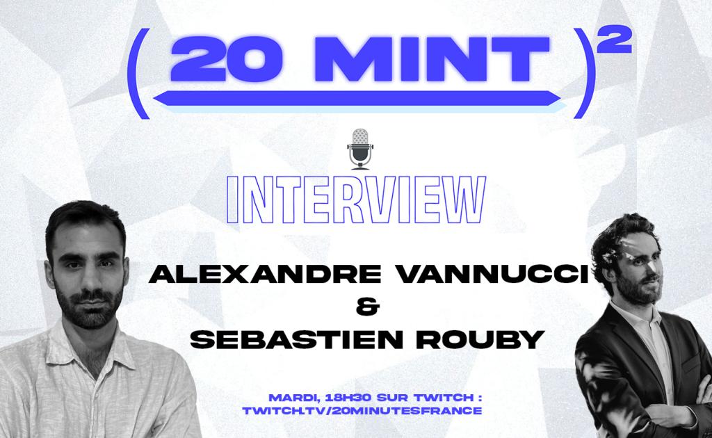 20 Mint au carré spécial Art, ce soir avec <a href="/Alex_VanOutch/">Alex Vannucci</a> de <a href="/LezarHouse/">Lezar House</a> et Sébastien Rouby de <a href="/Streetlab_io/">Streetlab.io</a>