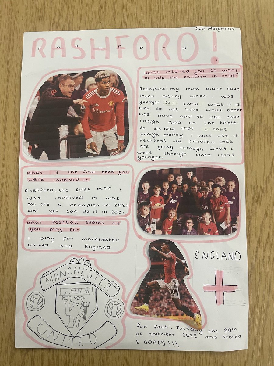 holycrosschorl's tweet photo. Here are some of our fabulous 'An Interview With...' Non-Fiction November entries. Our pupils researched their chosen person and produced an illustrated Q&amp;A interview. Our entries included interviews with Freddie Mercury, Anne Frank, @MarcusRashford and @JillScottJS8 https://t.co/KLQmXyAckr