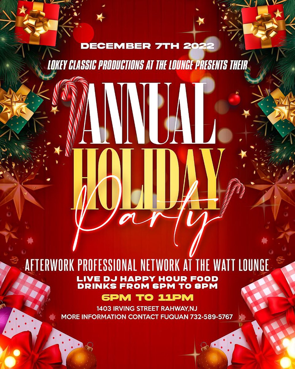 This Wednesday come out and enjoy the Watts Lounge Downtown Rahway,NJ