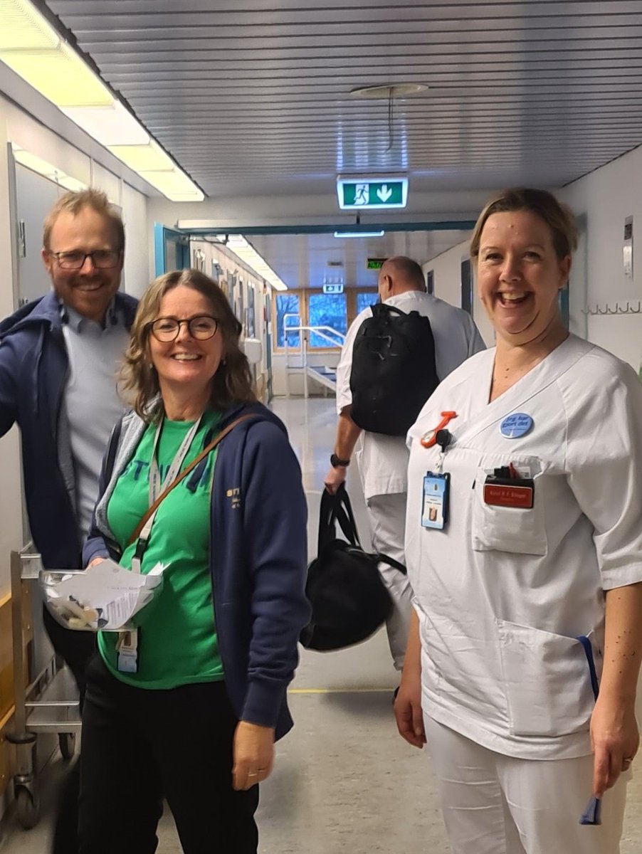 Kickstart på Namsos sykehus takket være hovedverneombud Kirsti Klingen!