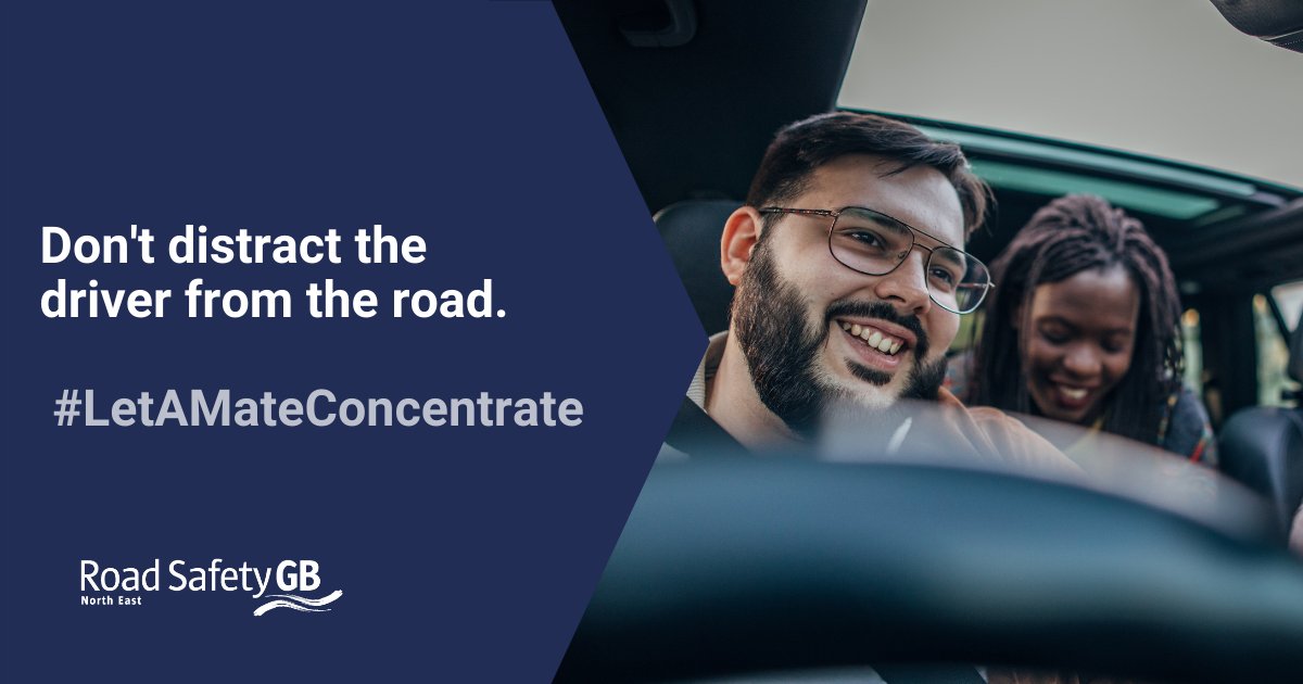 expertfirstdri1's tweet photo. RT @RSGB_NE: Distraction is a major cause of road collisions - especially among young people.
Stay focused on the road when you're out in the car with your mates.
#LetAMateConcentrate https://t.co/aE8R241ors #ExpertFirstDriver #firsttimedrivers