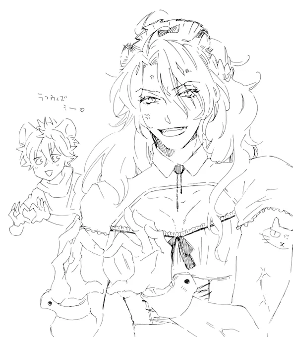 描いたぜ!! https://t.co/SdmfRleyb8 