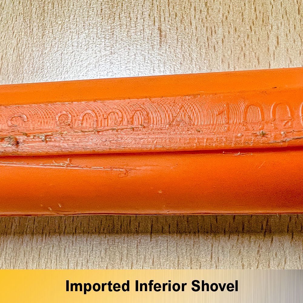 jafcotools's tweet photo. Shovels that are advertised as conforming to the BS8020 Standard must have the 2011 date on it (BS8020:2011). All Jafco shovels are tested to the BS8020:2011, but this imported imitation shovel does not have this specification, and does not comply with the BS8020 standard. https://t.co/LIsOFxjFk8