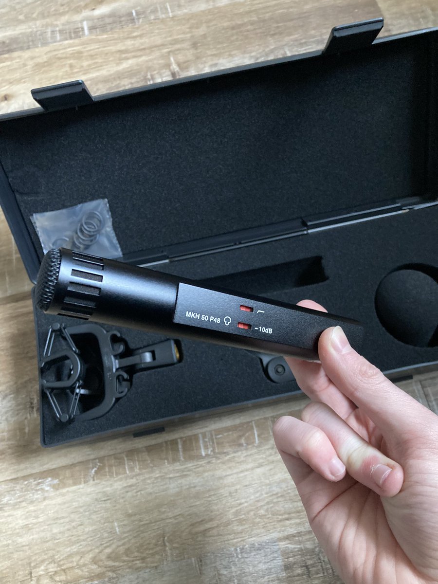 nyomurdi's tweet image. Early Christmas present to myself! 👀 
Wanted one of these for quite and very excited to start using it 🤘
#film #sound #soundrecordist #microphone #newkitday