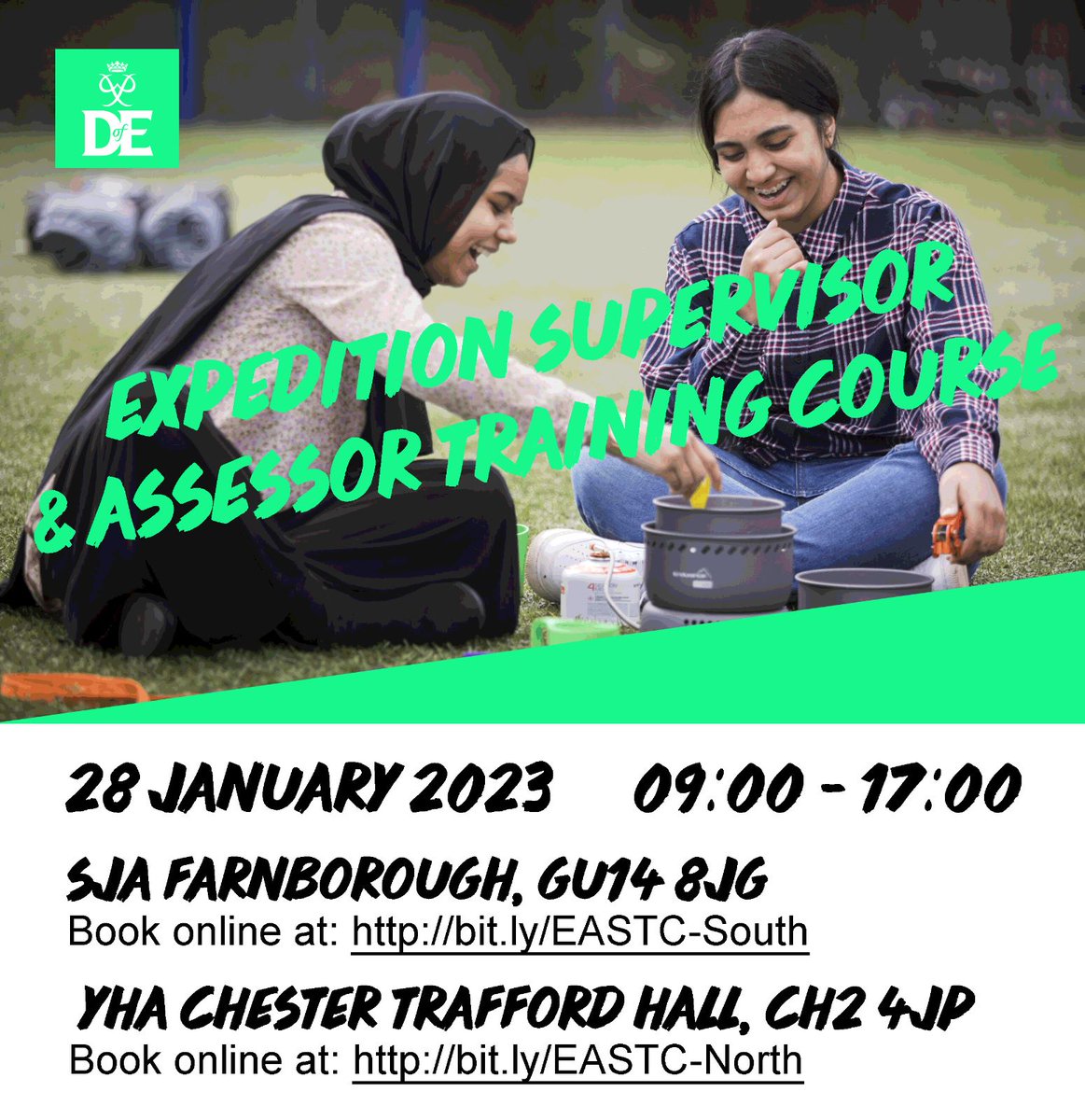 We are running two face to face Expedition Assessor and Supervisor  Training courses on 28 Jan 2023.
For more details and to sign up:

Farnborough: bit.ly/EASTC-South
Chester: bit.ly/EASTC-North