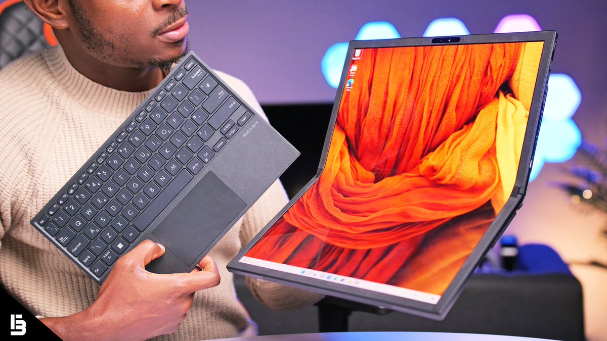 izziboye's tweet photo. Remember that ASUS 17 inch foldable display laptop? I just posted my review on YouTube 😍

https://t.co/p22We4F9q6 https://t.co/nkWCBv4FeP