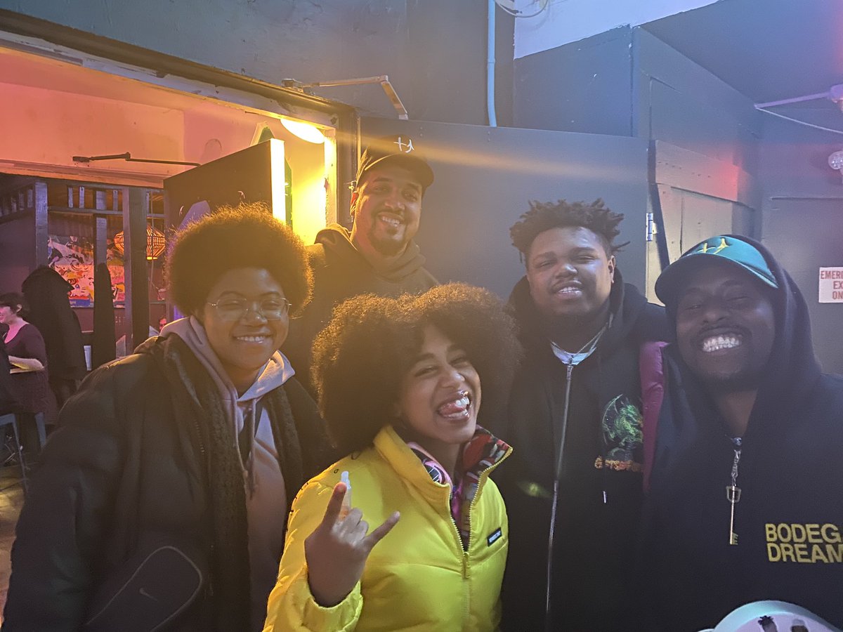 DJHANNIBALROYCE's tweet photo. Thank you @snakesandrews &amp; @wondervillenyc for showcasing #chartfighter &amp; #yoshikart ! I am so grateful! I got a lot of feedback &amp; a lot of motivation to keep going. Moments like this got me like 😭. thank you @thebxnative for providing the drip &amp; TAGUP for pulling up! #yerrr https://t.co/m3BZ3re7uS
