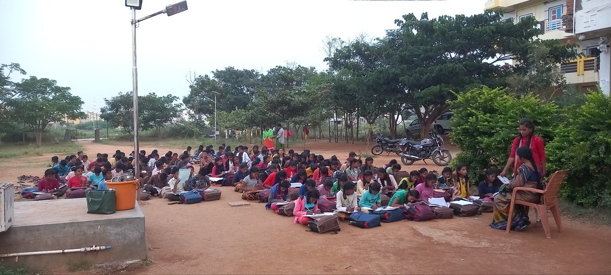 Evening study hours MMDRS CHALLAKERE