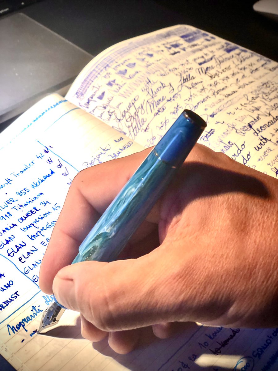 rodjo1's tweet photo. And now in the actual work;) #pen #fountainpen #leonardopen https://t.co/tnzzAhX3NA