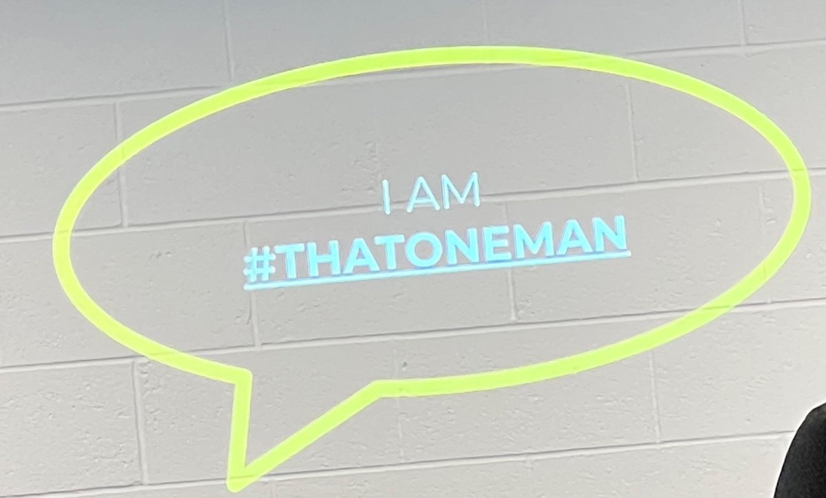 We were delighted to have Sean from @Andysmanclubuk visit this morning. Thank you for sharing your powerful journey &amp; all the amazing work Andy's Man Club do! 
The club is open to any man 18 or over, to find out more visit andysmanclub.co.uk
I AM #THATONEMAN #ITSOKAYTOTALK