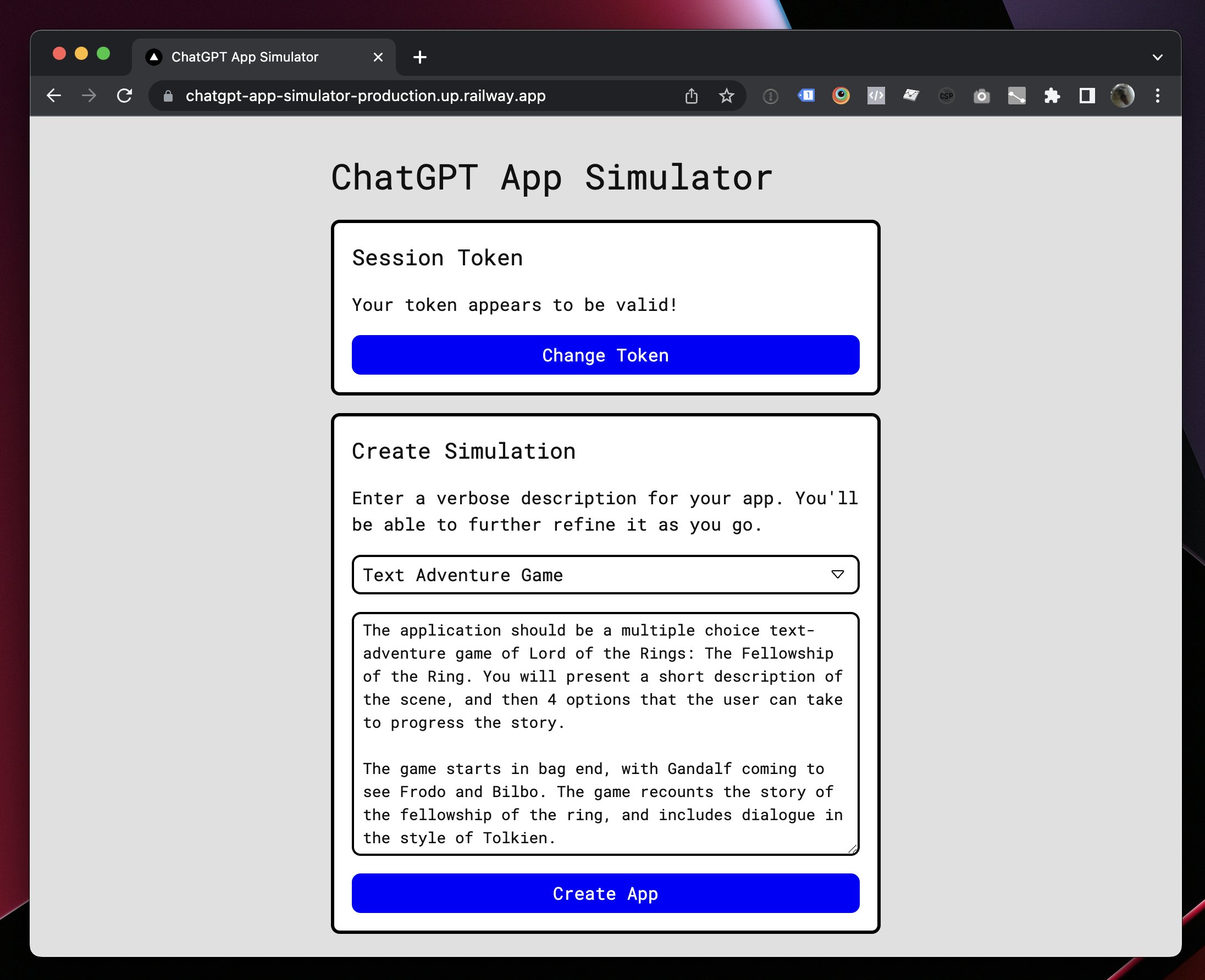 Creating a Text Adventure Game with ChatGPT