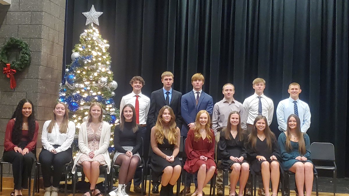Congratulations To The Newly Inducted Members of The Underwood National Honor Society.   #Scholarship #Service #Leadership  #Character