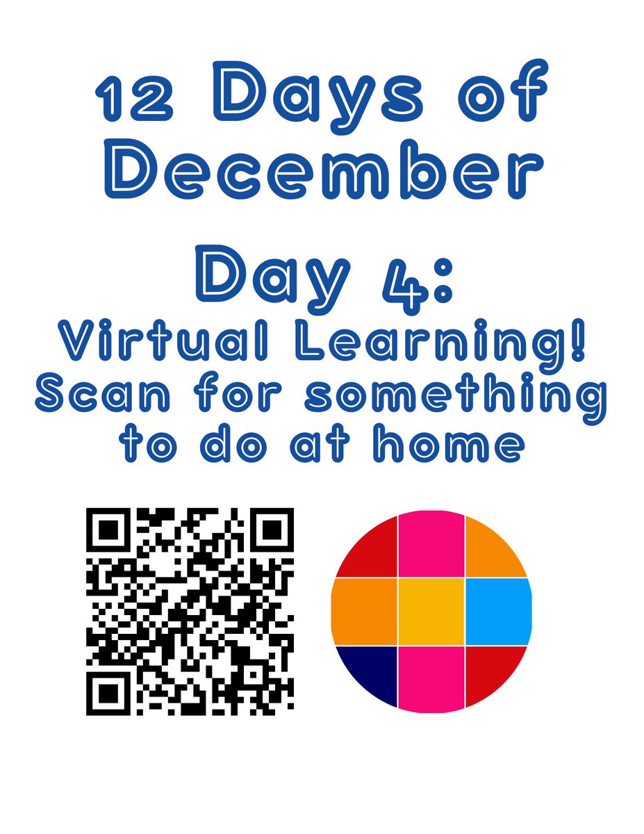 arabialibrary's tweet photo. We wouldn't bail on 12 Days of December during virtual learning! Play along from home: https://t.co/EQbTcDp1fq https://t.co/JyywxVOhUI