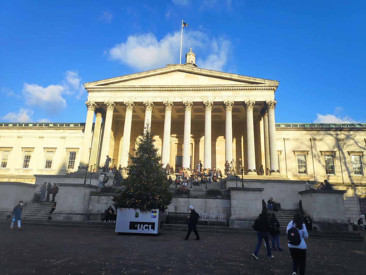 UCL looking nice in the winter sun