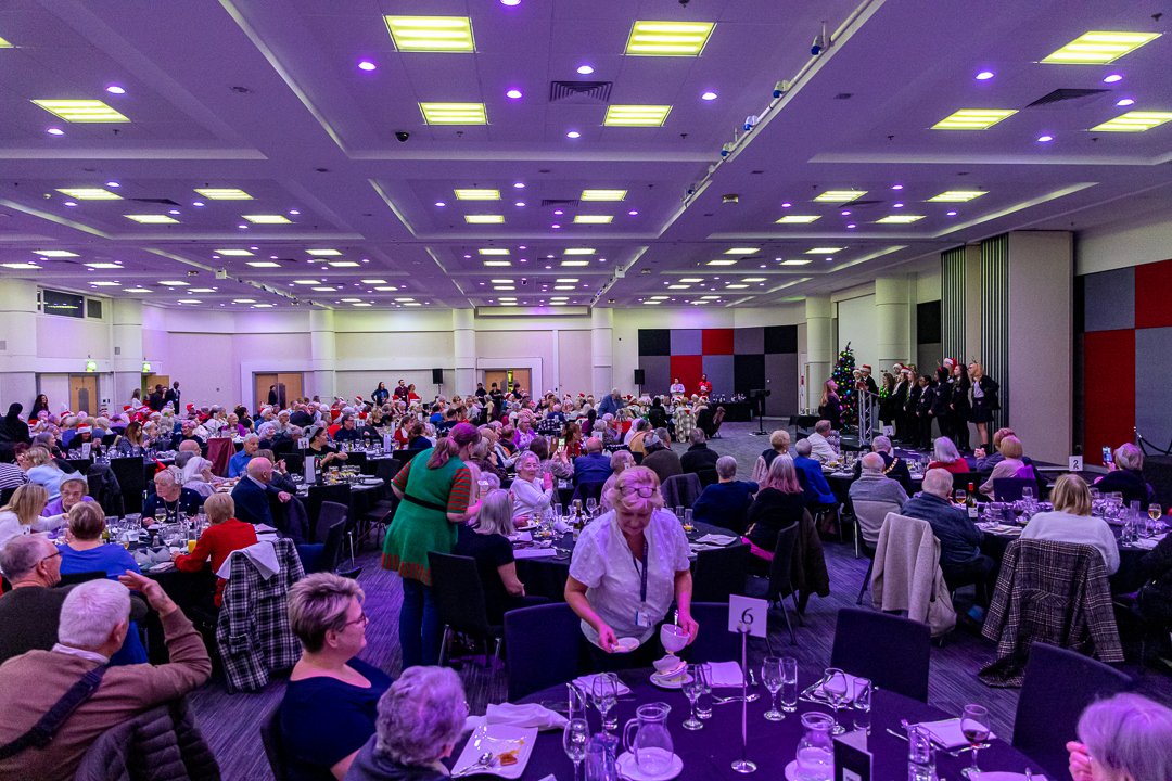 Our <a href="/CockshutHillSch/">Cockshut Hill School</a> choir performing at The NEC for their annual OAP Christmas Gala. Great confidence and resilience shown with over 400 people in attendance for our most vulnerable elderly in our community #communitylinks  #strengtheningemployerlinks #futurestars GBM3,5,6
