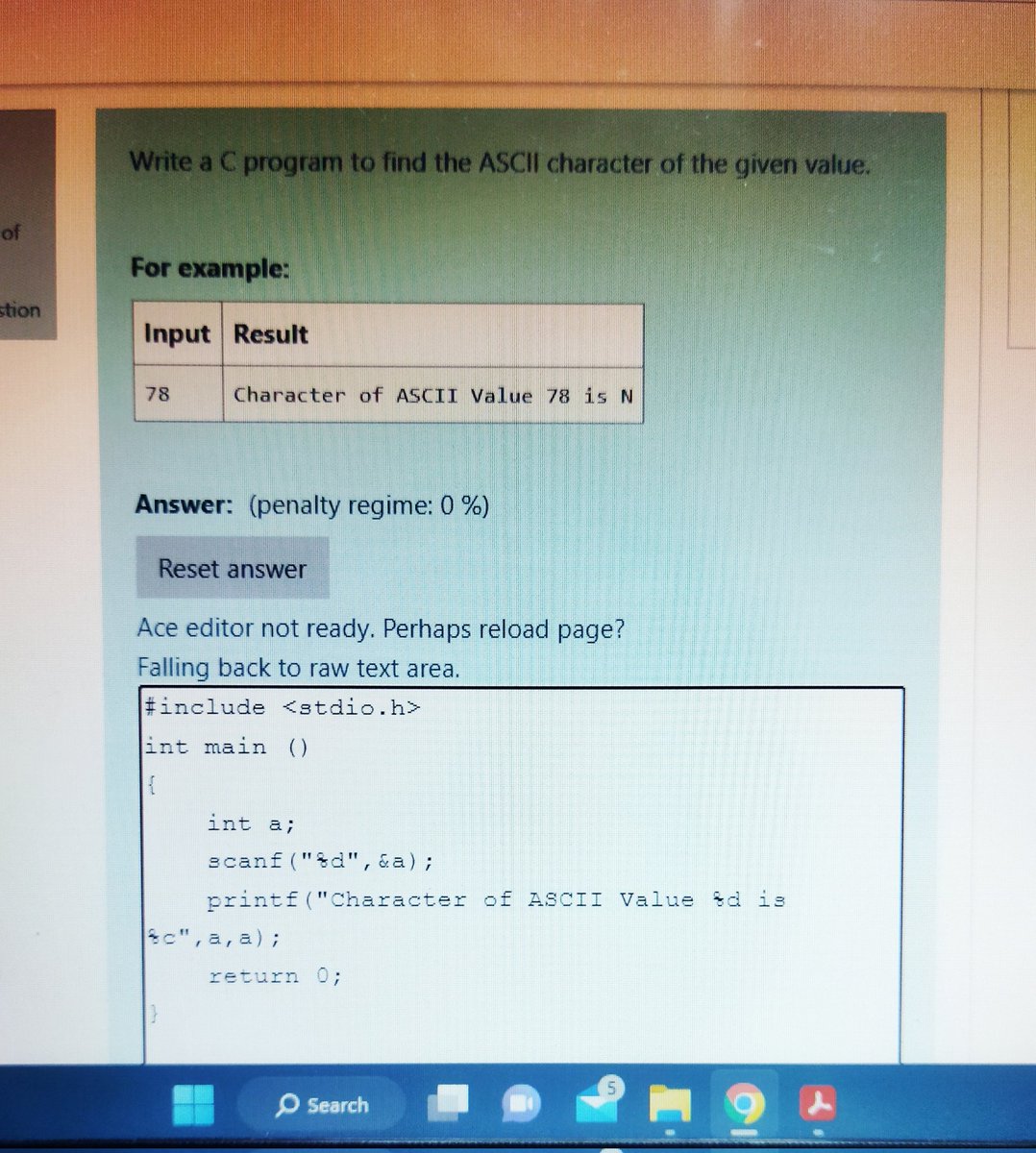 Jemichrisline21's tweet image. Solved few questions✌
#Coding 
#c_programming