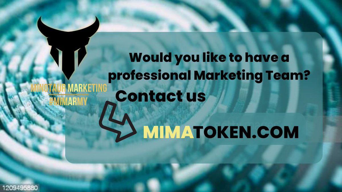 Jasmine_EMA_'s tweet photo. #MIMARMY 

Enjoy the power of marketing communication with our shiny marketing team✨

We use Instagram, Reddit and Twitter for marketing🔥

https://t.co/Am0GGR7Riy

#avax #Crypto #NFTS #Memes #Polygon #LunarCrush #Elonmusk #bitcoin #btc https://t.co/6gbt65opRz