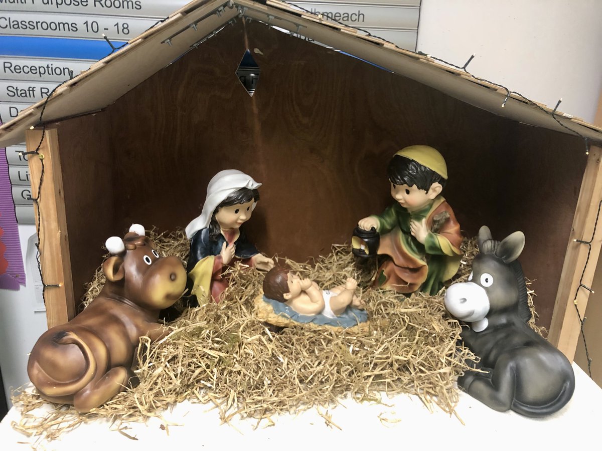 We are preparing for Christmas in St Luke's NS ! We are in the holy season of Advent, towards the coming !