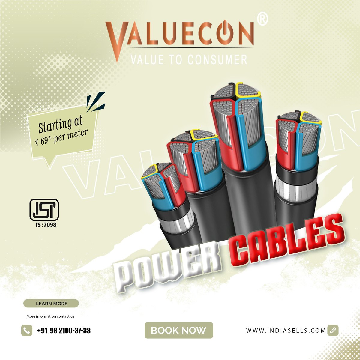 valueconind's tweet image. VALUECON Power Cables are designed to withstand any and all mechanical and electrical exertions such as water, wind, chemicals, oil &amp;amp; power surge - to ensure long life and reliable application. #PowerCables #XLPECables #LTCables #FourCoreCables #Valuecon buff.ly/3AwPCrA