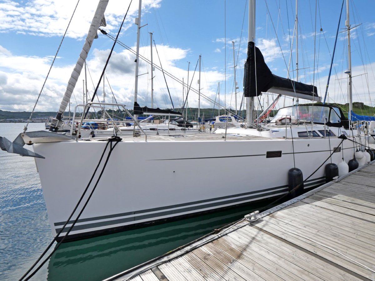 NOW SOLD - 2009 Hanse 470e 'ANGEL'S SHARE' - Sold by Grabau International. Contact us today to discuss your cruising sailing yacht sale or purchase plans.

grabauinternational.com/news/2009-hans…

#hanse #hanse470e #yachtbroker #yachtsales #abya #ybdsa