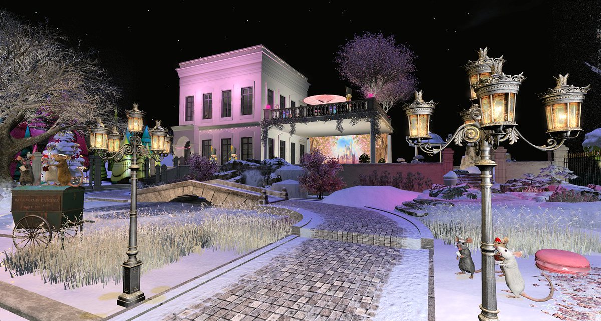 Sugar Plum Manor: My entry for the LoH Home Decoration Contest 2022 
<a href="/SLChristmasExpo/">SLChristmasExpo</a>

See it at maps.secondlife.com/secondlife/Lig…
#SecondLife #SL #SLChristmasExpo

Photo: SkyeRyder Varriale