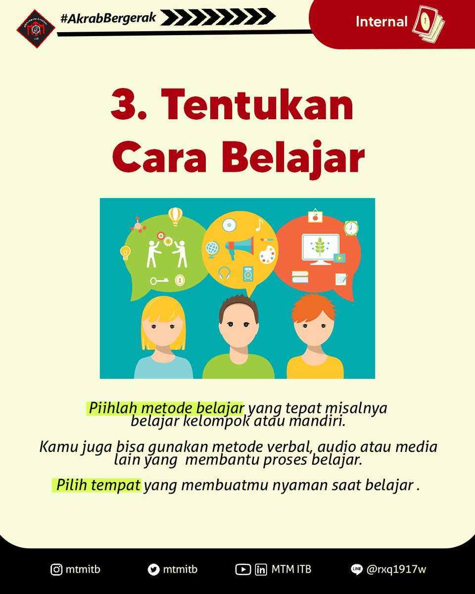 mtmitb's tweet photo. [Tips And Tricks UAS]

HAH UDAH MAU UAS?? Yuk swipe buat liat 7 tips and tricks menghadapi UAS!
 
#AkrabBergerak
#BergerakBersamaAKESRA
#MTMITB https://t.co/FCAfMrlE5G