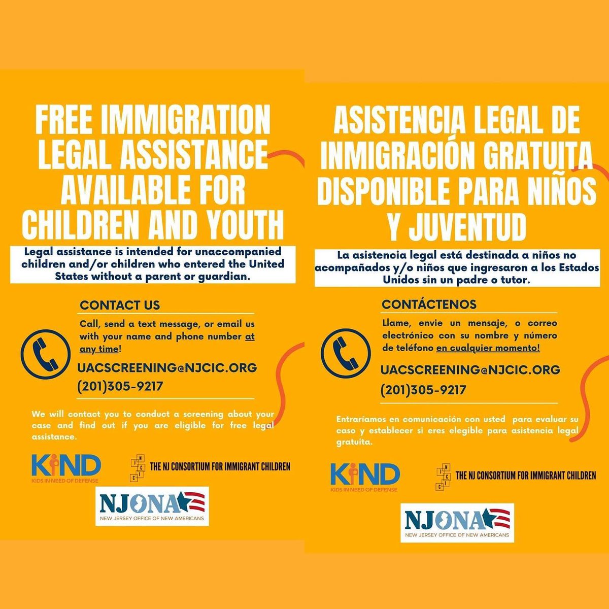 mcohanj's tweet photo. We offer free legal assistance for immigration to Children and Youth!
For more information see the attached image.

---

En MCOHA ofrecemos asistencia legal de inmmigracion gratuita para Ninos y Jovenes!
Para mas informacion vea la imagen adjunta. https://t.co/GlpOsTTJif