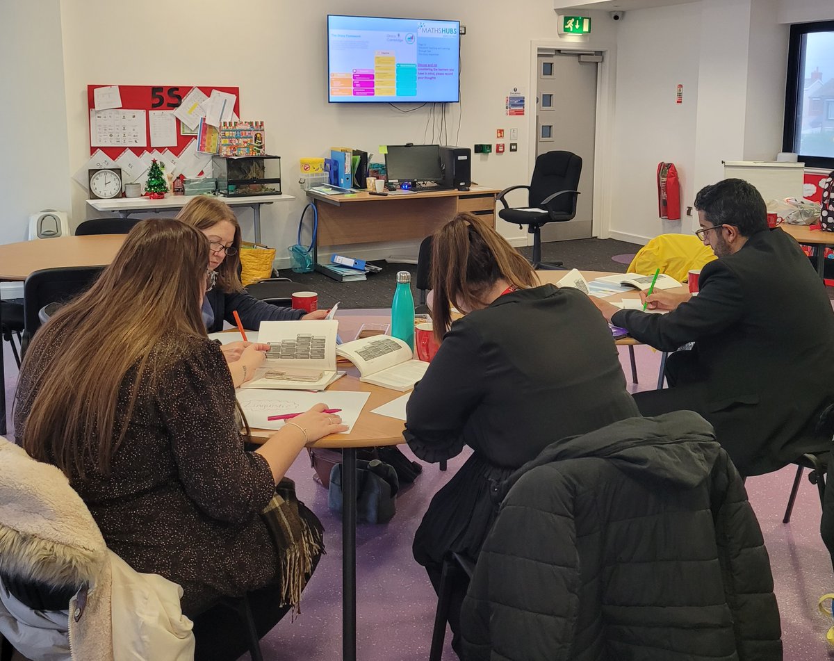 Abacus_NW's tweet photo. Participants in the first session of the new Secondary Oracy Work Group examining the different strands of the oracy framework and exploring activities that could be used to support pupils with SEND in their own settings.
#SecondaryMaths #Oracy #SENDMaths https://t.co/iowkqXvKlD