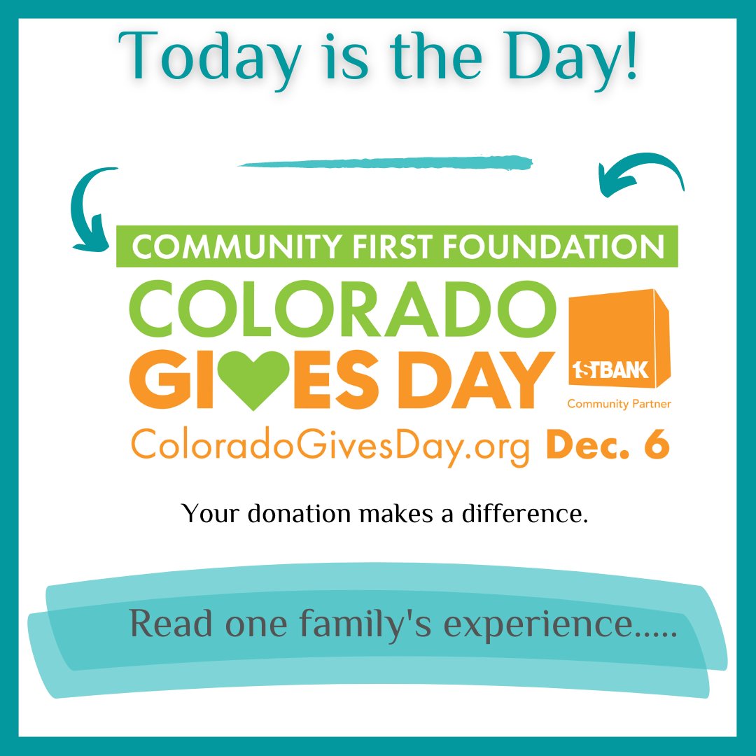 difrc's tweet photo. Today is the day #Colorado! When you donate through Colorado Gives https://t.co/9YTX6dSEpn you'll join thousands of other Colorado donors who contribute to improving life in the Denver area.  Can you help us reach 10% of our fundraising goal for this campaign?  #coloradogives https://t.co/SzcdH5G1tc