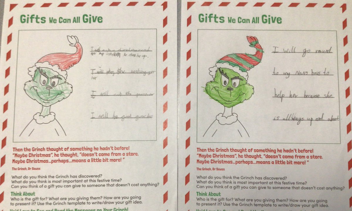 CastleHillsScaw's tweet photo. Maybe Christmas doesn’t come from a store, maybe Christmas means a little bit more! 2S have been thinking about how they can give a gift that is free to someone they care about. #CHmagic #TeamCHPA @LegerEdTrust @CastleHillsScaw https://t.co/Ln9lDGZpmK