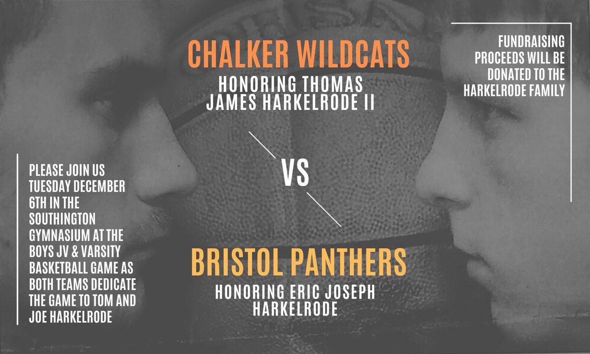GAMEDAY!

Bristol (2-0) @ Chalker (1-1)

JV 5:30 - V 7:00

Tribute to Tommy &amp; Joe Harkelrode. Both communities are coming together to pay respects to the Harkelrode boys &amp; family!  We will have a 50/50 and local Fire Departments will be passing around the boot.  

#bristolbedlam