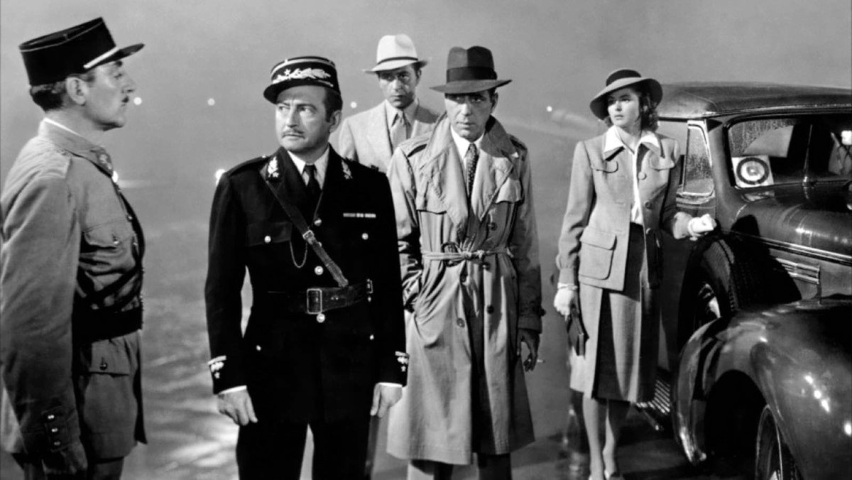 Casablanca (Michael Curtiz, 1942).

#80thAnniversary