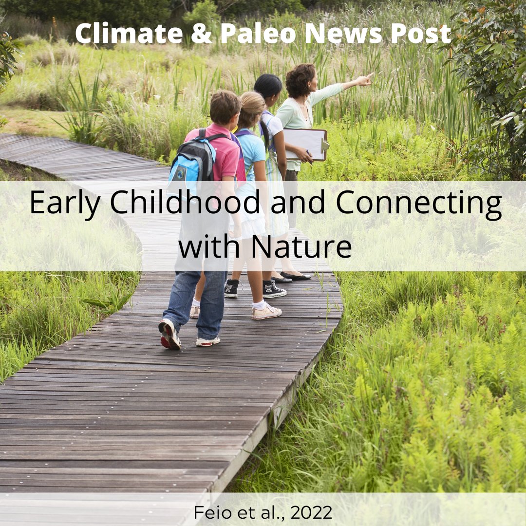 TimeScavengers's tweet photo. #ClimateNews post by #VIPSciComm Intern Habiba summarizes how exposure to #nature during early childhood benefits kids' understanding of natural processes. Read her full post here: https://t.co/xdaQ0WMmnO https://t.co/Wk1mB8a0SA