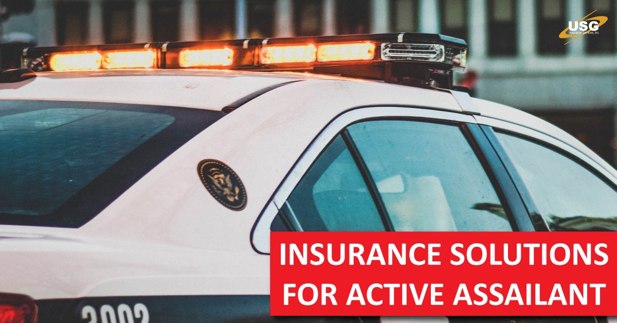 Are your clients protected from unexpected #ActiveAssailant situations? Our product offers resources to them during times of need. Submit an account online at usginslink.com or visit our website for additional details: bit.ly/36Cqsq0