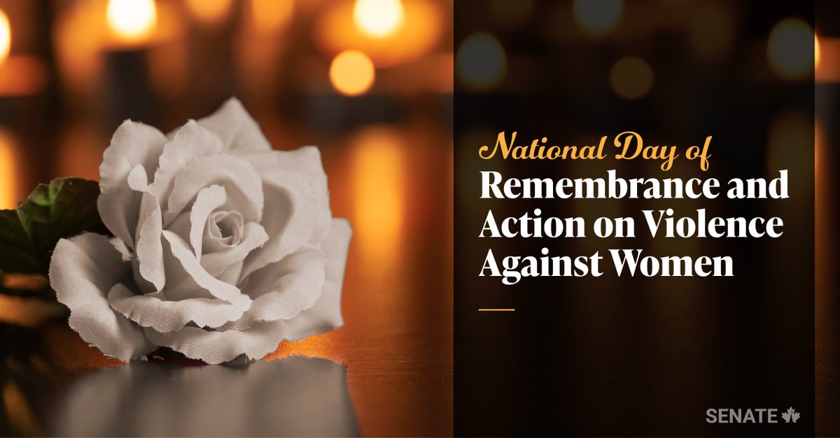 On #December6, let’s honour and remember the 14 young women who died tragically at Polytechnique Montréal. 

#SenCA #RememberThe14 #Polytechnique